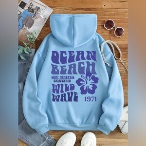 Ocean Beach Surfing Hoodie